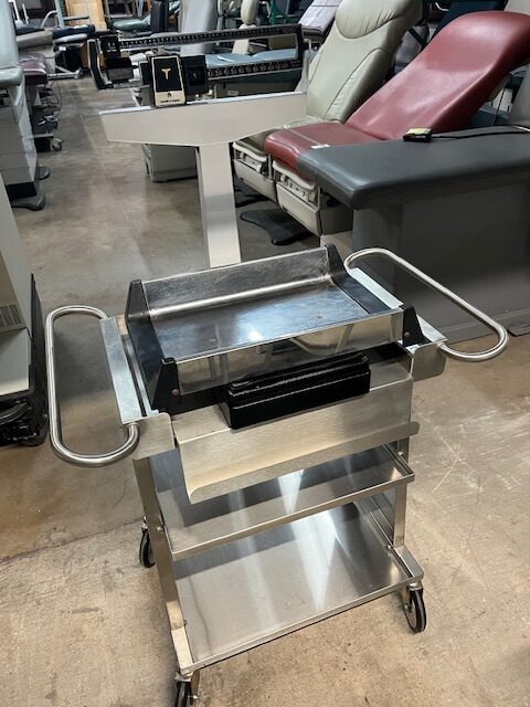 ScaleTronix Stainless Cart for Pediatric Scale